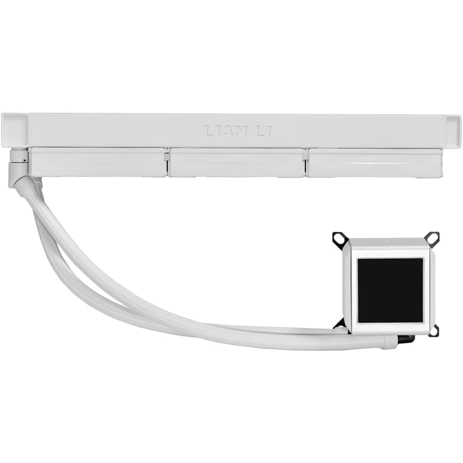 Lian Li Galahad Ii Lcd 360Mm Lga1700/1851P/Am5 Soket Beyaz Işlemci̇ Sivi Soğutucu G89.Ga2Alcd36W.00