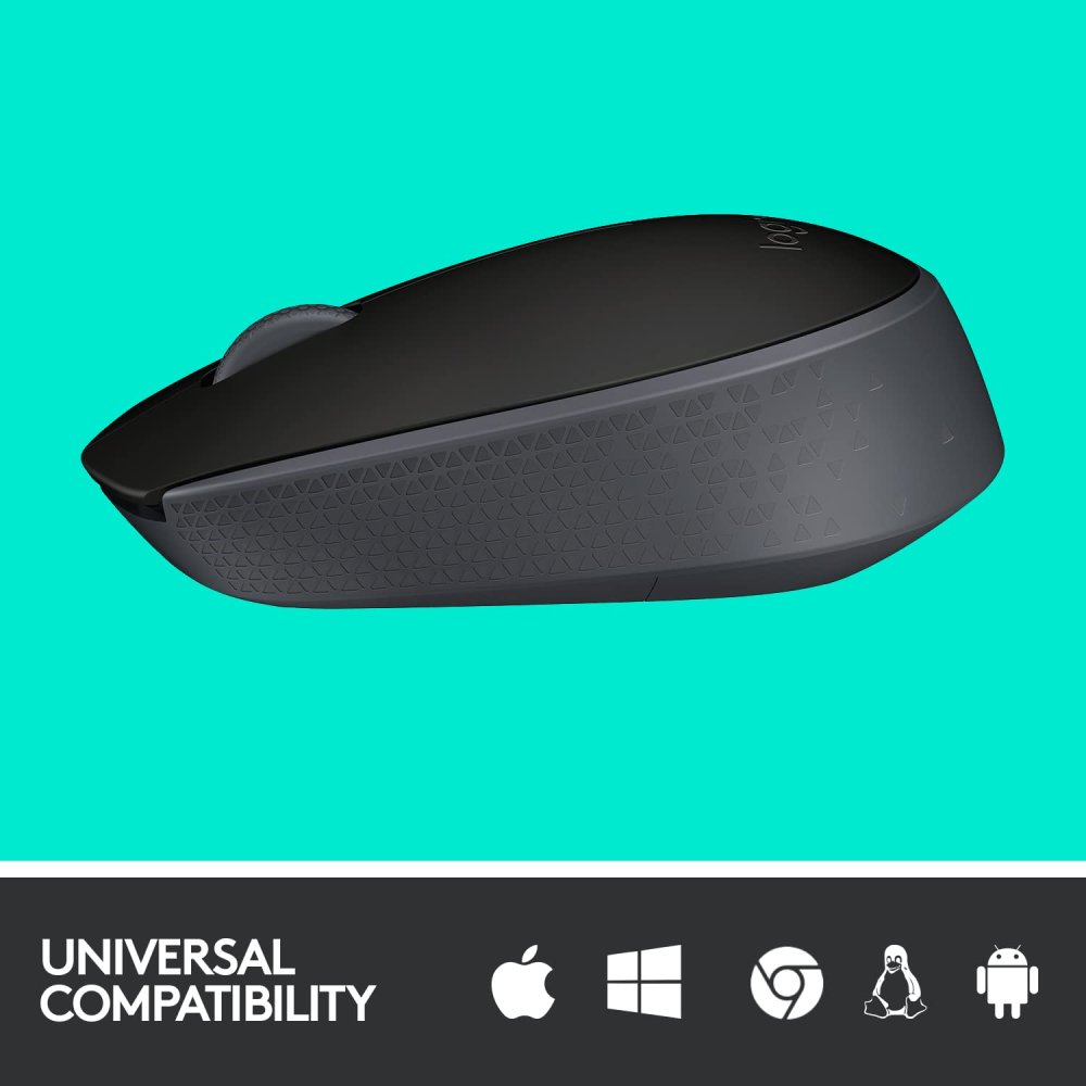 Logitech B170 910-004798 Kablosuz 1000 Dpi Si̇yah Mouse