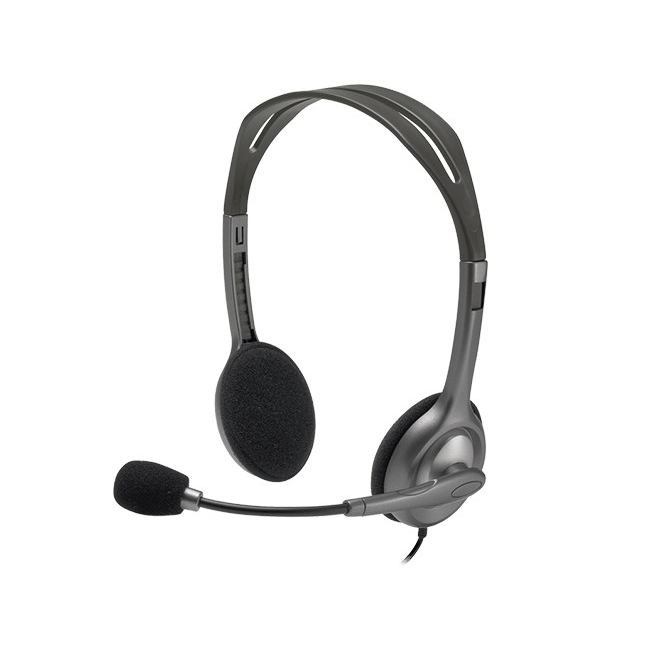 Logitech H111 Gri Mi̇krofonlu Kulaklik 981-000593