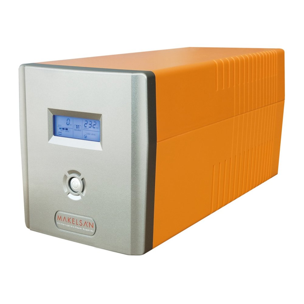 Makelsan Lion 1200Va 2X12V/7Ah Line Interactive Ups Mu01200L11Ea005