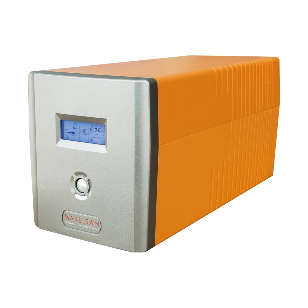 Makelsan Lion 1500Va 2X12V/9Ah Line Interactive Ups Mu01500L11Mp005