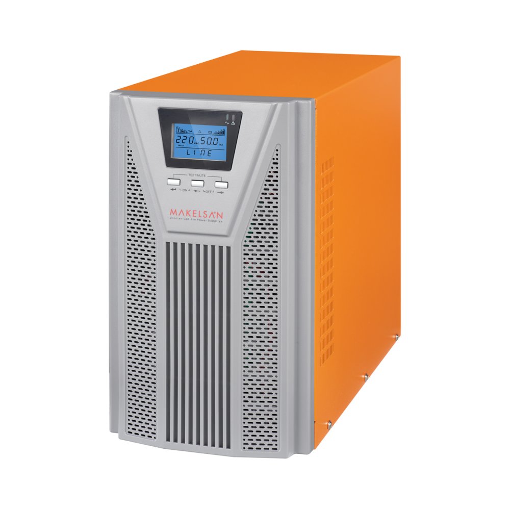 Makelsan Powerpack Se 3Kva 5-10Dk 6X12V/9Ah 1F/1F Onli̇ne Ups Mu03000N11Eav03