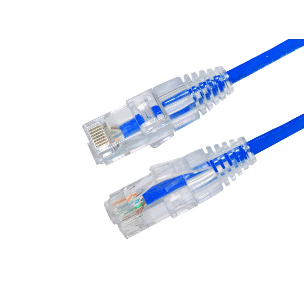 Ods C6-Utp-Lszh-Blu 1Mt Utp Cat6 Patch Cord Lsoh Mavi̇ 4X2X24# 24 Awg