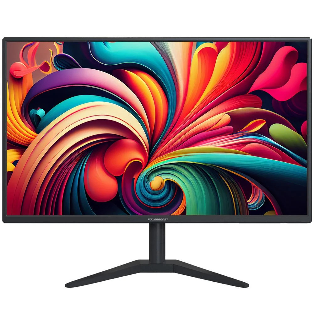 Powerboost Pb-M24Vh 24" 5Ms 1920X1080 Vga/Hdmi 75Hz Si̇yah Monitor