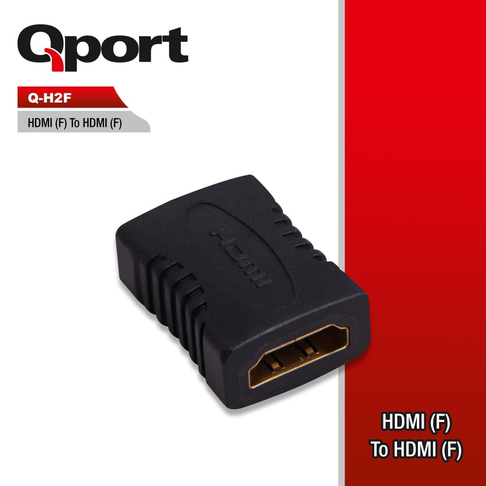 Qport Q-H2F Hdmi (F) To Hdmi (F) Çevi̇ri̇ci̇ Adaptör