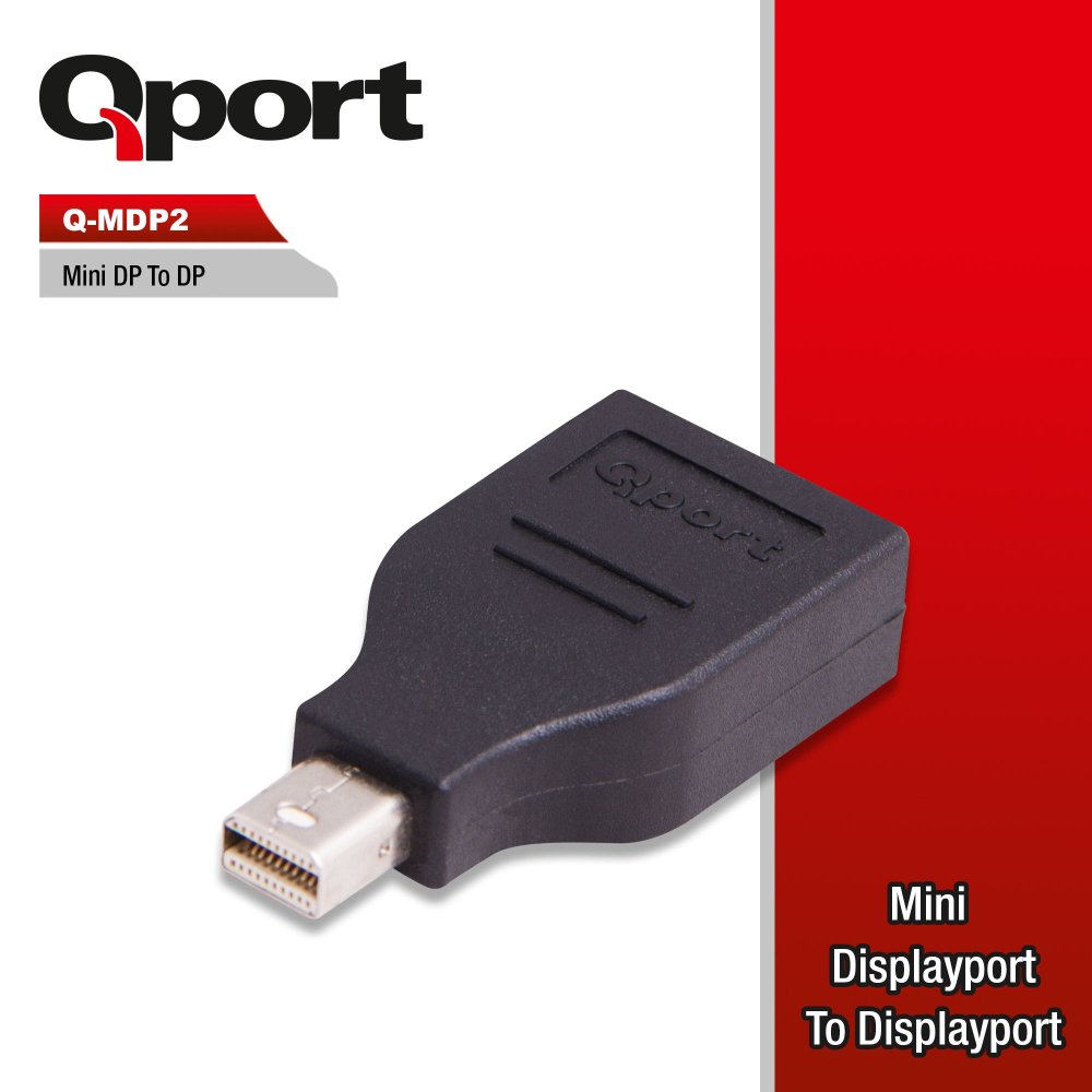 Qport Q-Mdp2 Mini Display To Display Çevi̇ri̇ci̇ Adaptör