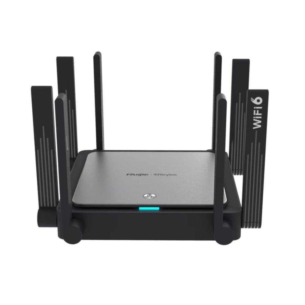 Ruijie Reyee Ew3200Gx Pro Wi̇fi̇ 6 3200Mbps 4 Port 4 Lan / 1 Wan 8 Anten 2.4Ghz - 5Ghz Router
