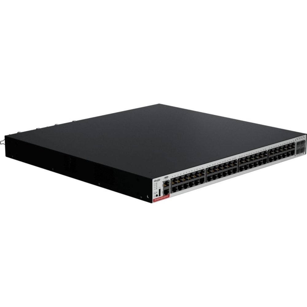 Ruijie Rg-Cs83-48Gt4Xs-Pd 48 Port 10/100/1000 48 Port Poe 4-Port 1G/10G Sfp+ 1480W Layer 3 Yöneti̇lebi̇li̇r Rack Mount Swit