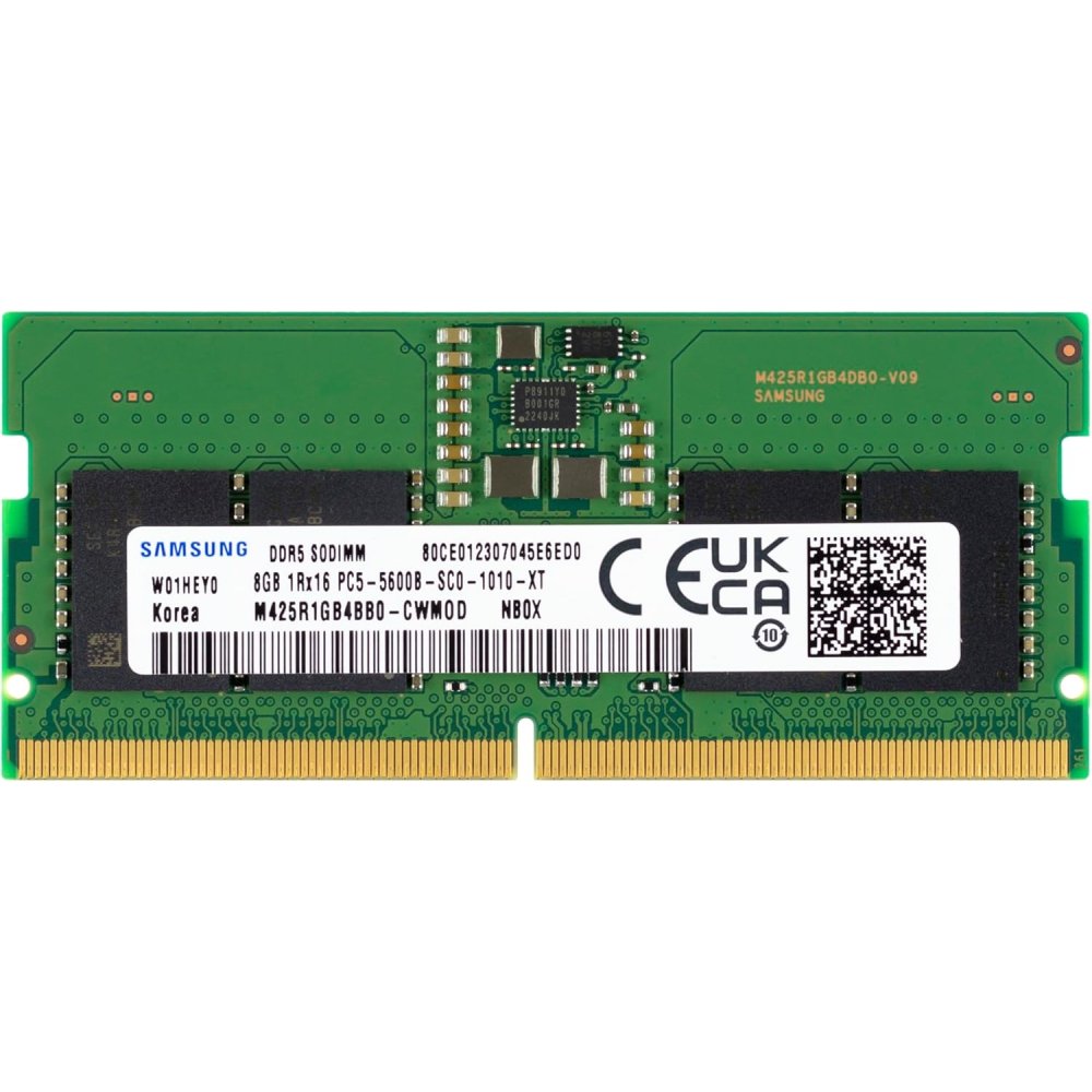 Samsung 8Gb 5600Mhz Ddr5 Notebook RAM Bulk M425R1Gb4Bb0