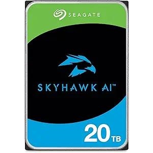 Seagate Skyhawk Ai 20Tb 7200Rpm 256Mb Sata3 St20000Ve003 7/24 HDD