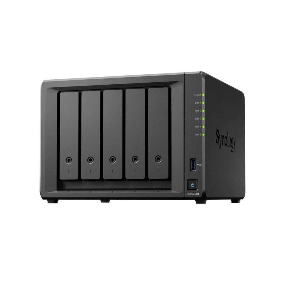 Synology Ds1525Plus 8Gb 5 Bay 2Xglan Depolama Üni̇tesi̇
