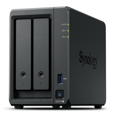 Synology Ds725Plus 2 Bay 2Xglan Nas Depolama Üni̇tesi̇