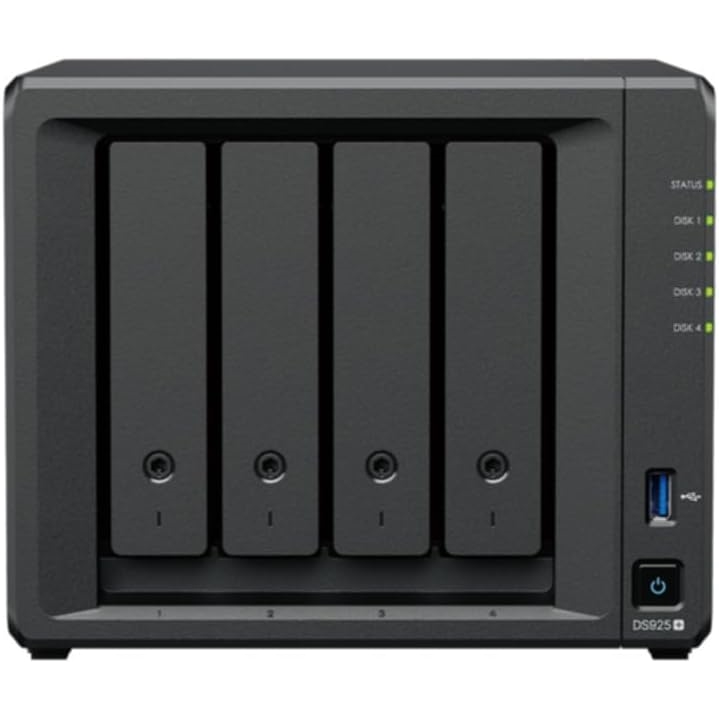 Synology Ds925Plus 4Gb 4 Bay 2Xglan Nas Depolama Üni̇tesi̇