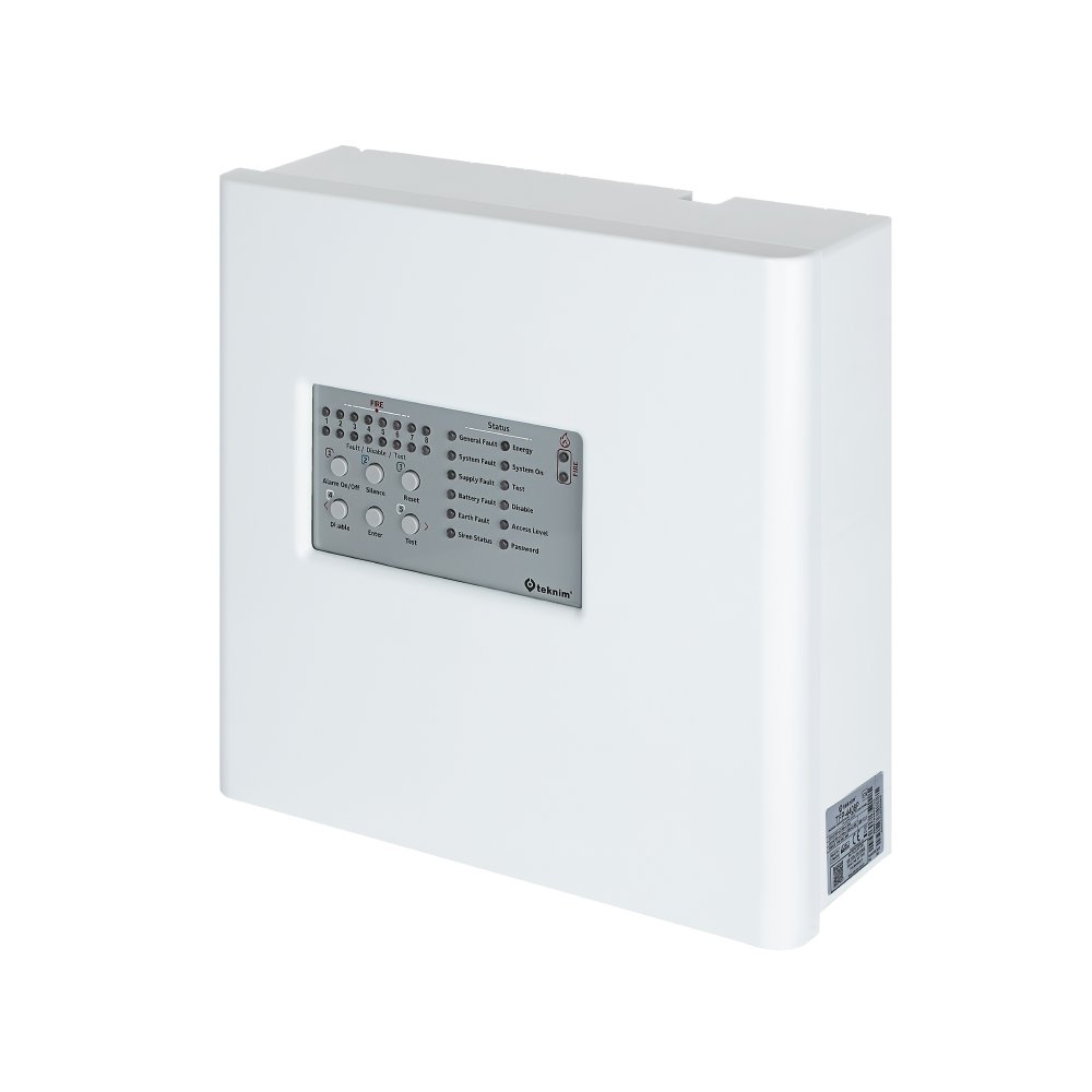 Tekni̇m Tfp-4408P 8 Bölgeli̇ Konvaksi̇yonel Yangin Alarm Paneli̇