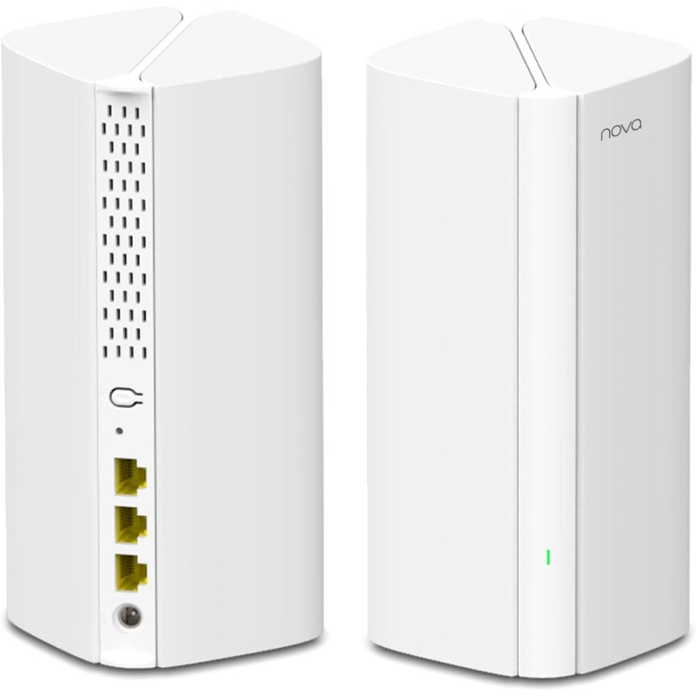 Tenda Nova Mx12 (2-Pack) Ax3000 2976 Mbps 2.4 Ghz & 5 Ghz Mesh Wifi 6 Indoor Access Poi̇nt/Router