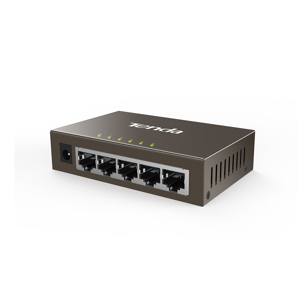 Tenda Teg1005D 5 Port 10/100/1000 Yonetilemez Desktop Switch