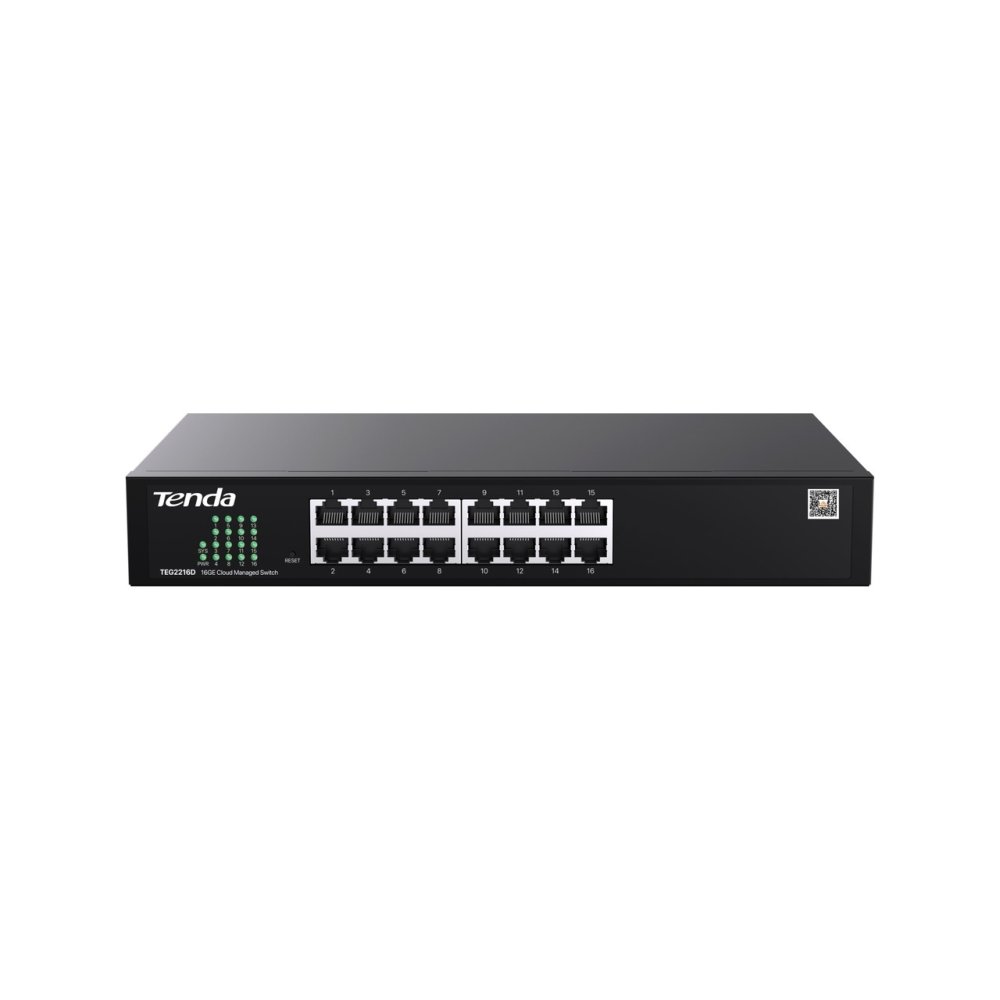Tenda Teg2216D 16 Port 10/100/1000 Yonetilebilir Desktop Switch