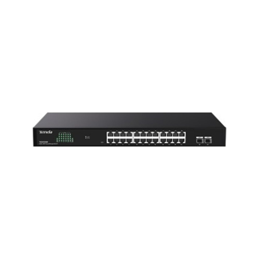 Tenda Teg2226F 24 Port 10/100/1000 2 X Sfp Yonetilebilir Desktop Switch