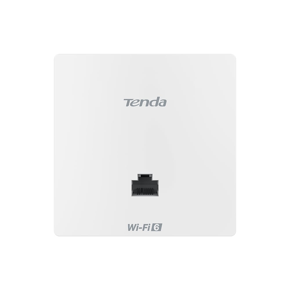 Tenda W13 Ax1500 Wi-Fi 6 2Port Gigabit 2.4 Ghz & 5 Ghz Poe Duvar Ti̇pi̇ Access Point