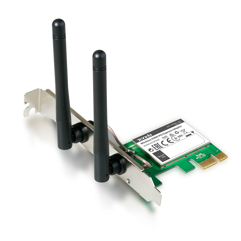 Tenda W322E 300 Mbps 2X2Dbi PCi Wireless Kart
