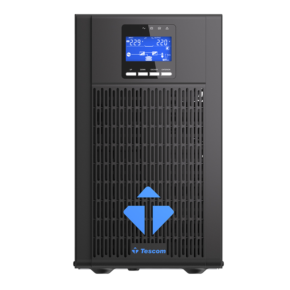 Tescom Neoline 3Kva 6X12V/7Ah 1F/1F Onli̇ne Ups 900093020