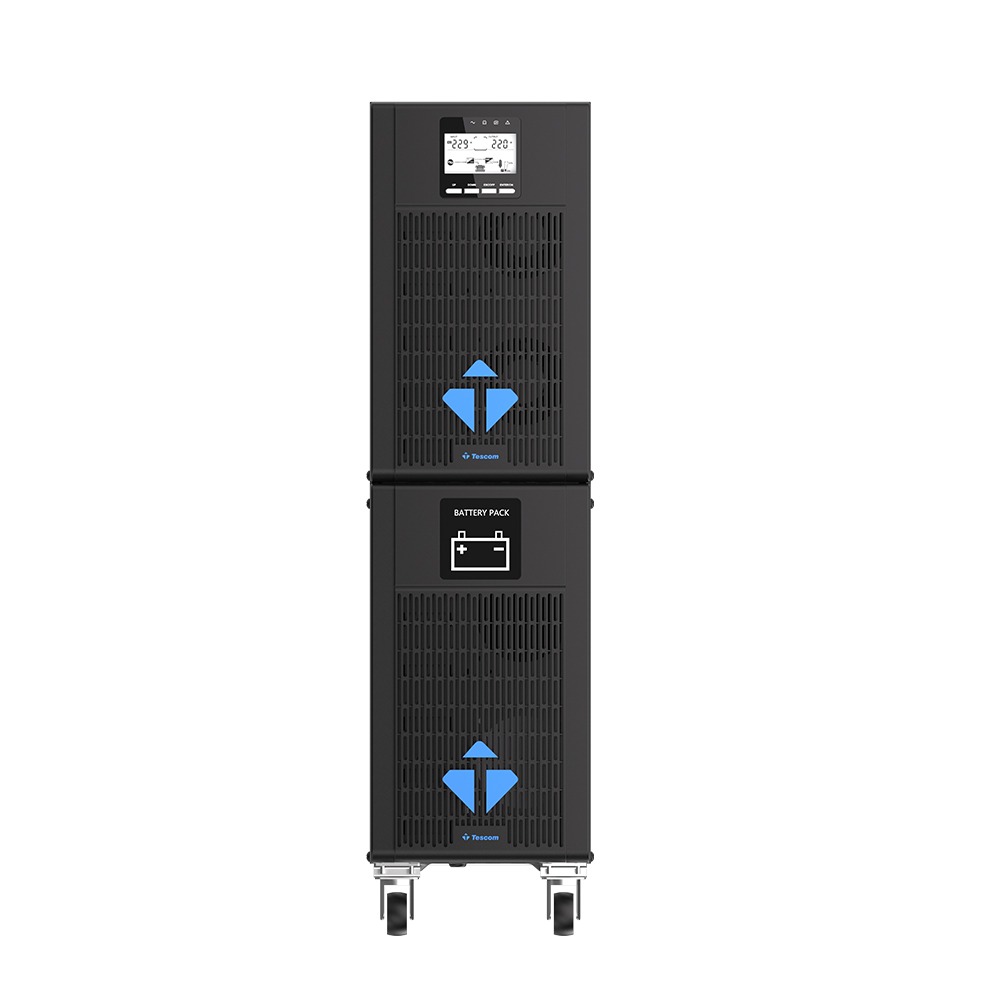 Tescom Neoline 6Kva 16X12V/7Ah 1F/1F Onli̇ne Ups 900040103