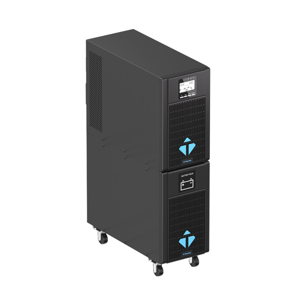 Tescom Neoline 6Kva 16X12V/9Ah 1F/1F Onli̇ne Ups 900040337