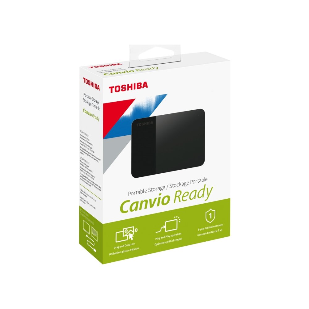 Toshiba Canvio Ready 1Tb Usb3.2 2.5 Inch Harici HDD Hdtp310Ek3Aa