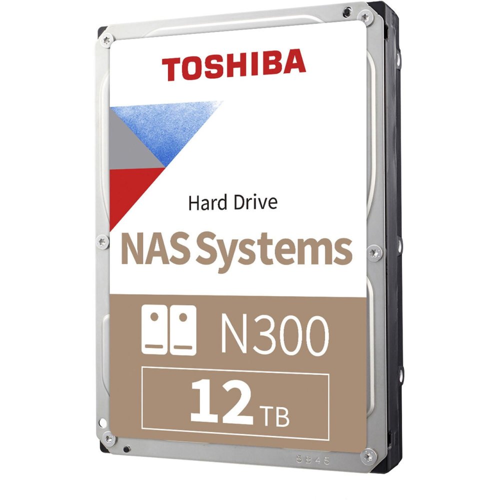 Toshiba N300 12Tb 7200Rpm 128Mb Sata3 6Gbit/Sn Hdwg51Cxzsta Nas HDD