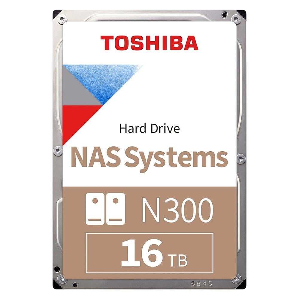 Toshiba N300 16Tb 7200Rpm 512Mb Sata3 6Gbit/Sn Hdwg51Guzsva Nas HDD
