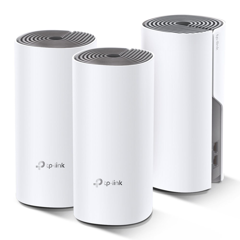 Tp-Link Deco E4(3-Pack) Ac1200 2.4 Ghz & 5 Ghz Mesh Wifi Indoor Access Poi̇nt/Router