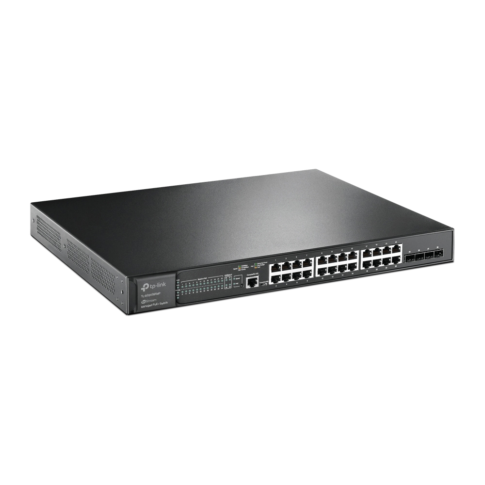 Tp-Link Omada Tl-Sg3428Xmp 24 Port 10/100/1000 24 Port Poe+ 4 X Sfp Yonetilebilir Rack Mount Switch