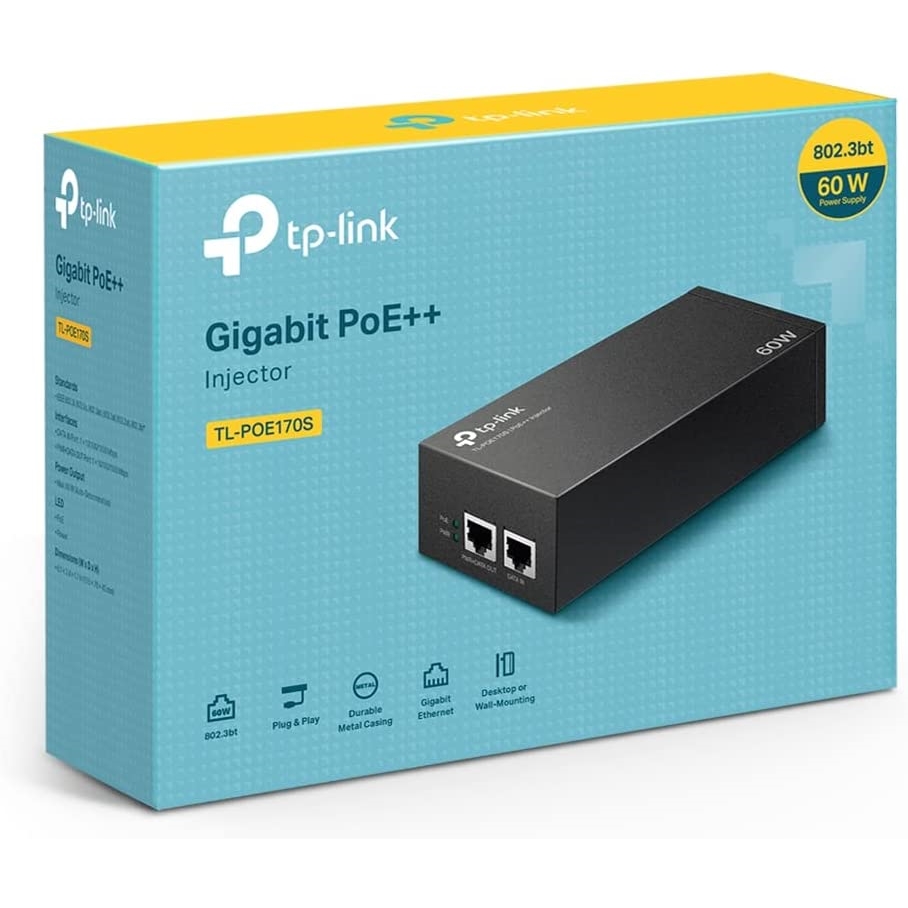 Tp-Link Tl-Poe170S Gigabit Poe Enjektör