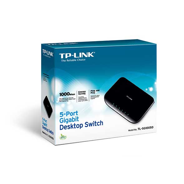 Tp-Link Tl-Sg1005D 5 Port 10/100/1000 Yonetilemez Desktop Switch