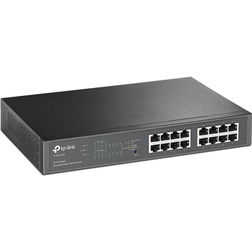 Tp-Link Tl-Sg1016Pe 16 Port 10/100/1000 8 Port Poe+ Yonetilebilir Rack Mount Switch