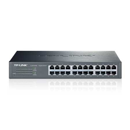 Tp-Link Tl-Sg1024D 24 Port 10/100/1000 Yonetilemez Rack Mount Switch