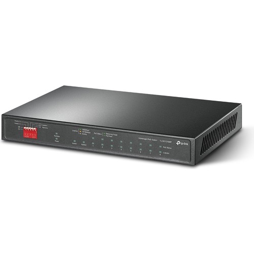 Tp-Link Tl-Sg1210Mp 10 Port 10/100/1000 8 Port Poe+ 1 Port Uplink+ 1 Sfp Desktop Switch