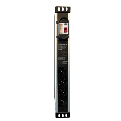 Trimbox Gndrk4 4Lü Rack Kabi̇n Pri̇z