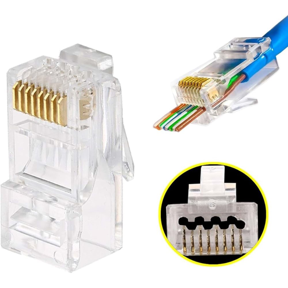 Trkli̇nk Trk-Ez-Rj45-Ş Rj45 100'Lü Konnektör