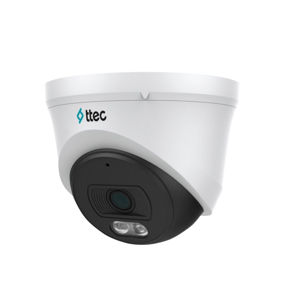 Ttec Ipdp-2330M-M/Sl-Lite 2Mp 2.8Mm 30Mt Dahi̇li̇ Sesli̇ H265+ Ip67 Smart Led Ip Dome Kamera