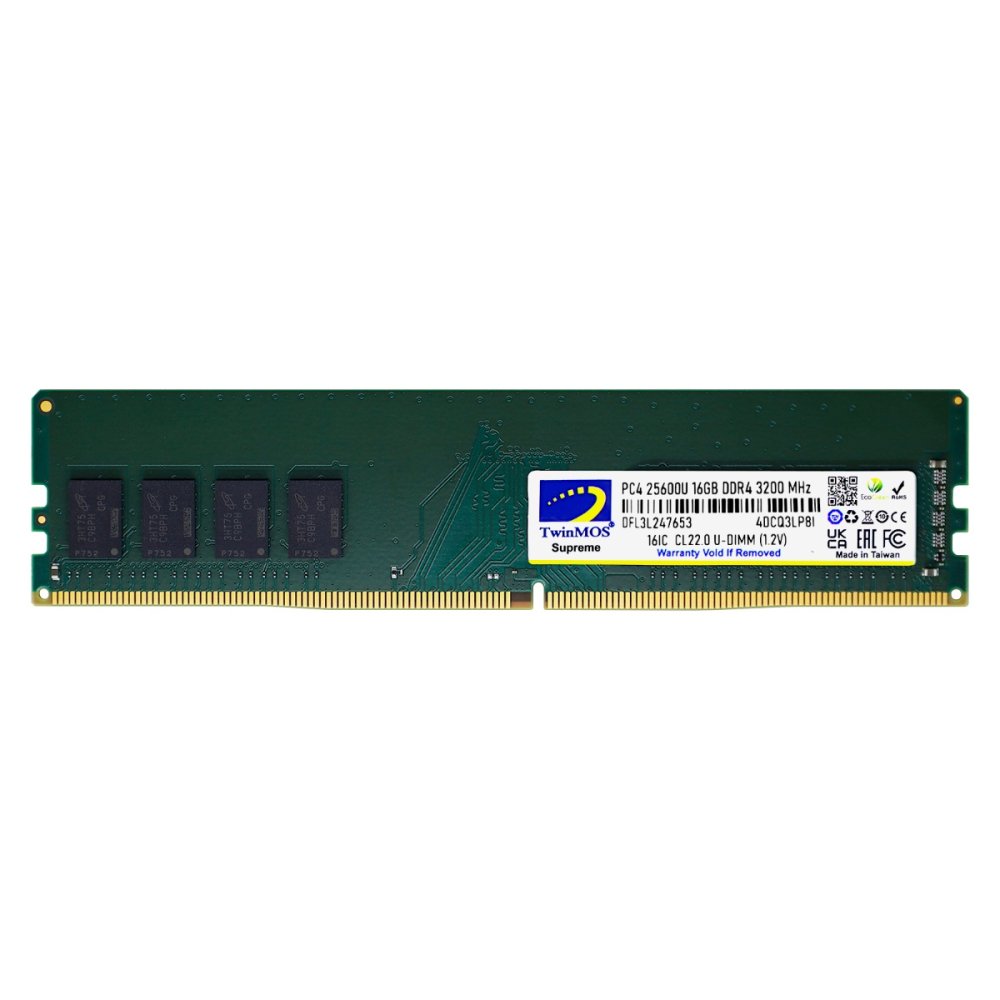 Twinmos 16Gb 3200Mhz Ddr4 Mdd416Gb3200D PC RAM
