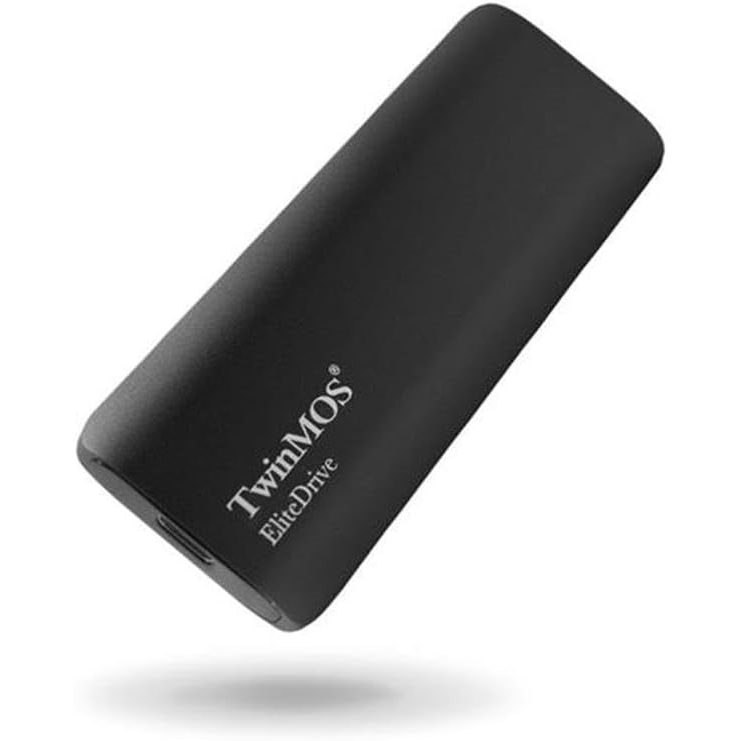 Twinmos External SSD 1Tb Usb3.2/Type-C 1100/1050Mb/S Siyah Harici SSD Pssd1Tbedp