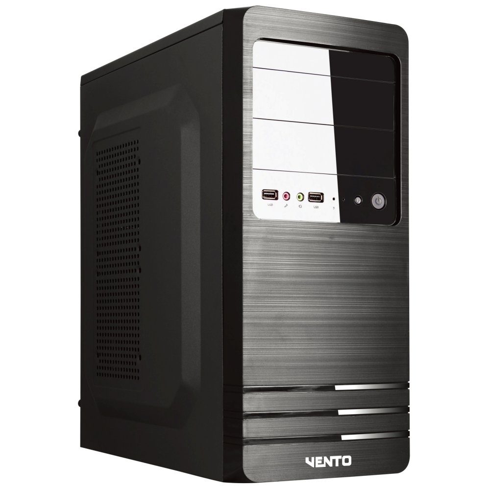 Vento Vs114F 300W 1X8Cm/2X12Cm Fan Atx 1Xusb2.0/1Xusb3.0 Si̇yah Kasa