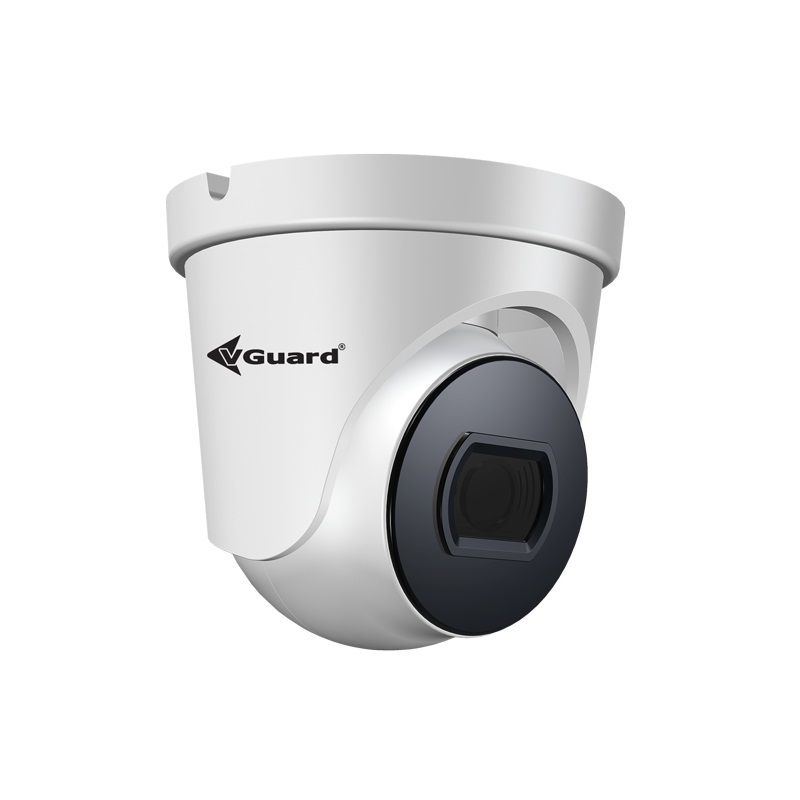 Vguard Vg-255-Df 2Mp 3.6Mm 1080P 4 In 1 Ang-Ahd-Cvi-Tvi Ir Dome Kamera