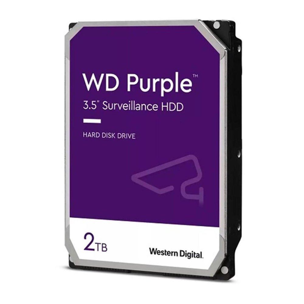 Wd Purple 2Tb 5400Rpm 64Mb Sata3 Wd23Purz 7/24 HDD Resmi̇ Di̇sti̇ Garanti̇li̇