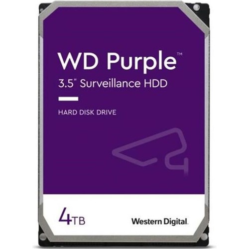 Wd Purple 4Tb 5400Rpm 256Mb Sata3 Wd43Purz 7/24 HDD Resmi̇ Di̇sti̇ Garanti̇li̇