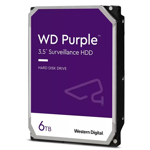 Wd Purple 6Tb 5400Rpm 256Mb Sata3 Wd64Purz 7/24 HDD Resmi̇ Di̇sti̇ Garanti̇li̇