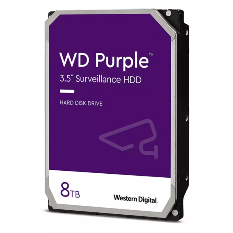 Wd Purple 8Tb 5640Rpm 128Mb Sata3 Wd84Purz 7/24 HDD Resmi̇ Di̇sti̇ Garanti̇li̇
