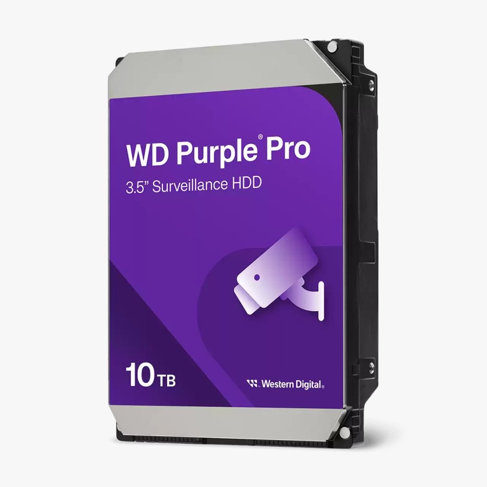 Wd Purple Pro 10Tb 7200Rpm 512Mb Sata3 6Gbit/Sn Wd102Purp 7/24 HDD Resmi̇ Di̇sti̇ Garanti̇li̇