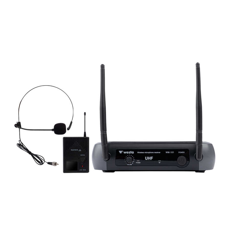 Westa Wm-101T 1 Receiver 1 Yaka Mi̇krofon Seti̇